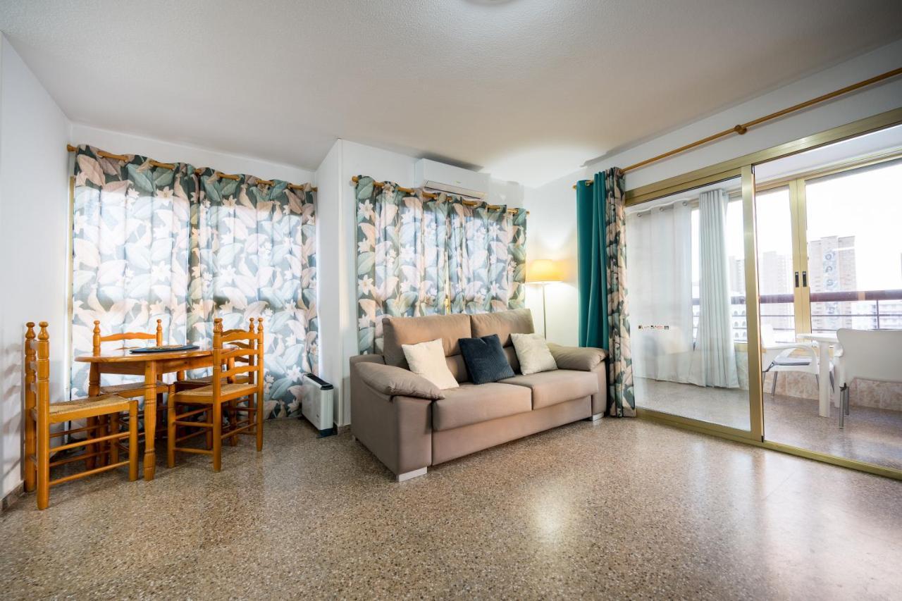 One Bedroom Flat With Shared Pool In Acuarium II Benidorm Ngoại thất bức ảnh