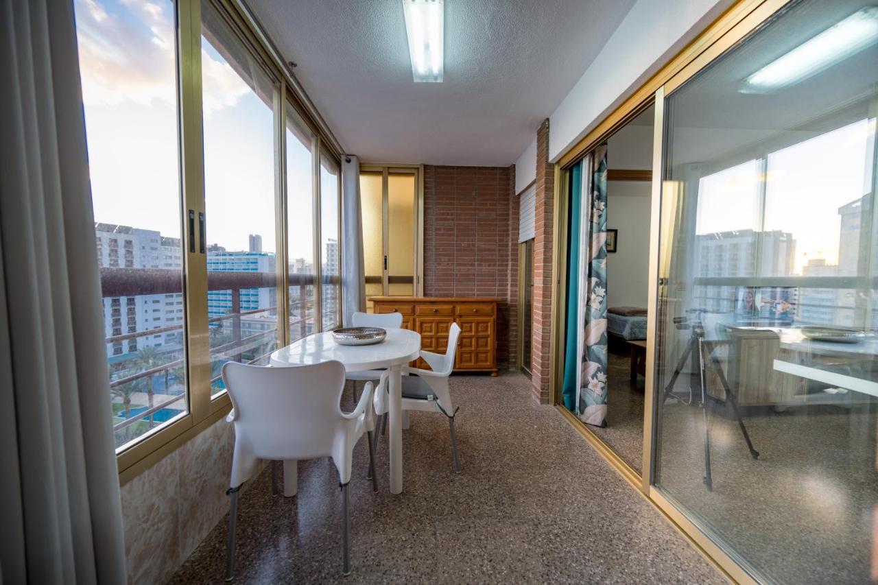 One Bedroom Flat With Shared Pool In Acuarium II Benidorm Ngoại thất bức ảnh