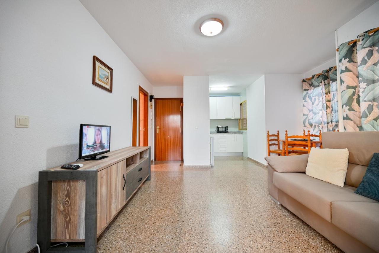 One Bedroom Flat With Shared Pool In Acuarium II Benidorm Ngoại thất bức ảnh