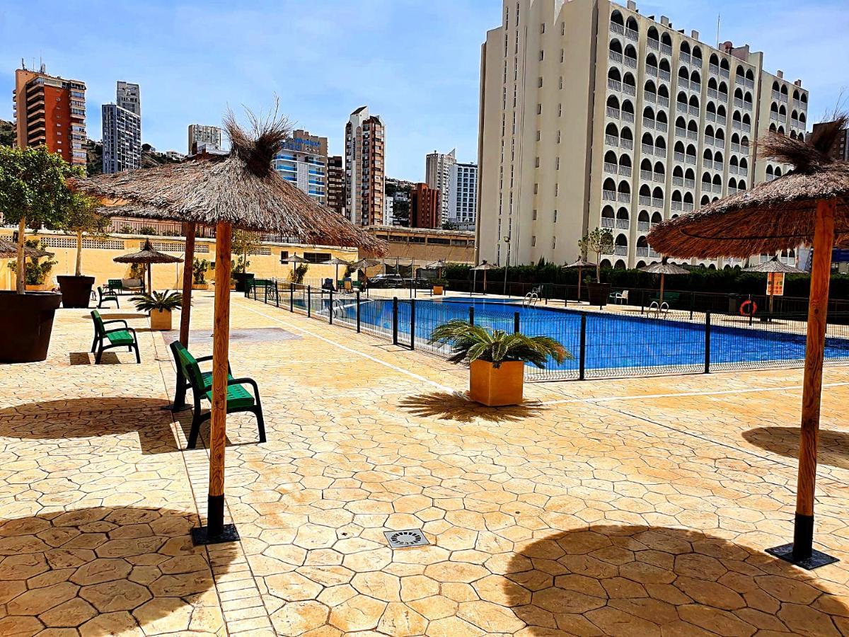 One Bedroom Flat With Shared Pool In Acuarium II Benidorm Ngoại thất bức ảnh